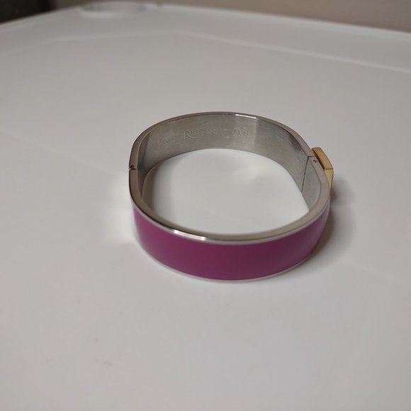 Cute 6.5 Inch Rustic Cuff Hinged Bangle - Picture 4 of 10